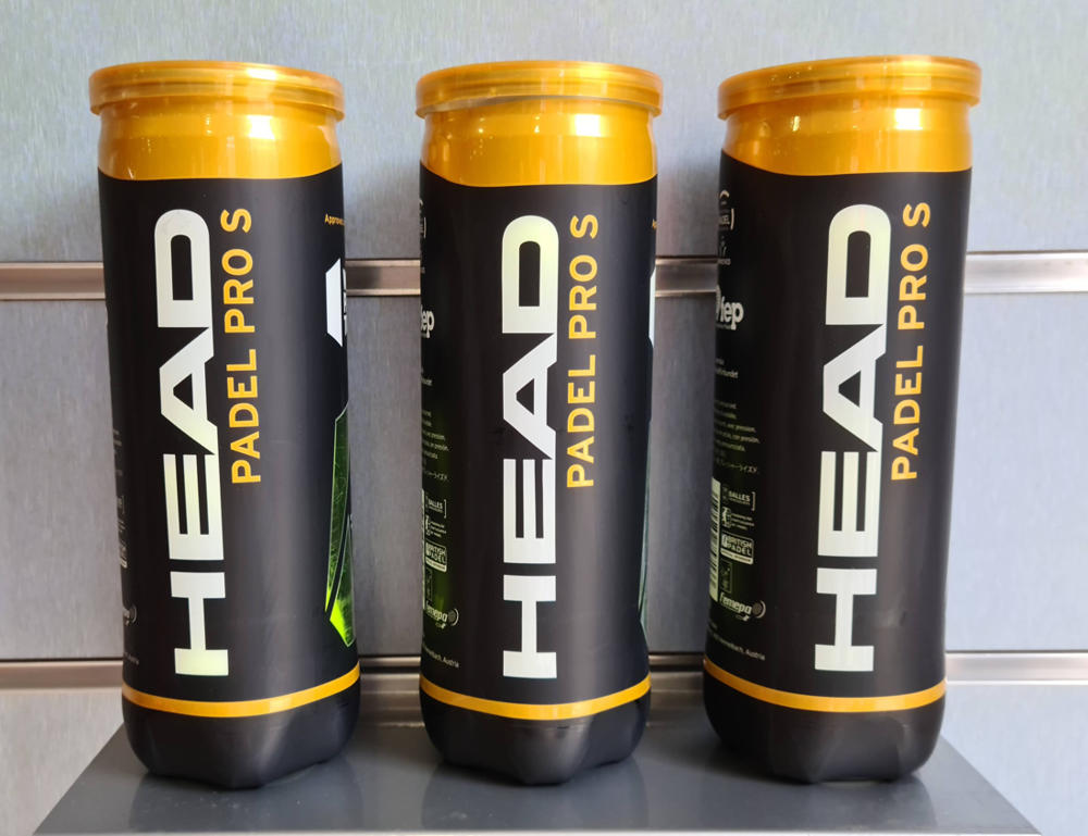Buy HEAD Padel Pro S Bote De 3 Pelotas online